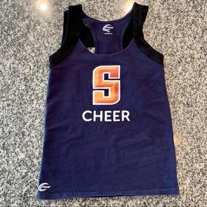 Snow College Cheer Tank Top Size Small